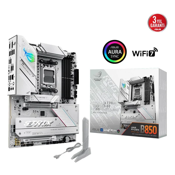 Asus Rog Strix B850-A Gaming Wi-Fi AMD Am5 DDR5 Atx Anakart - Görsel 6
