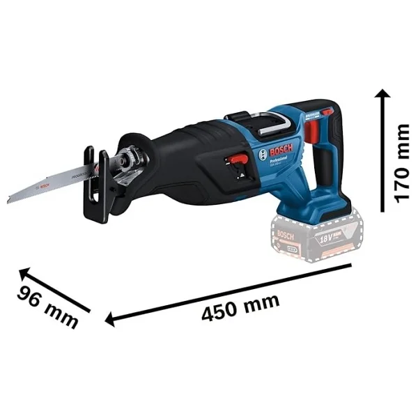 Bosch Gsa 185-Li Tilki Kuyruğu Testere - Görsel 2