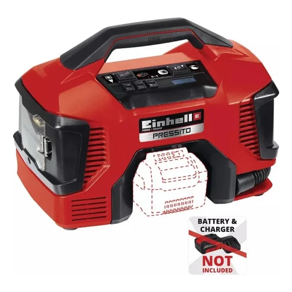 Einhell Pressito 18/25 Hybrid Kompresör - Görsel 10