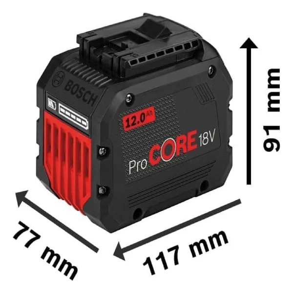 Bosch Professional Procore 18 V 12 Ah Yedek Akü - Görsel 2