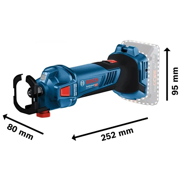 Bosch Gcu 18v-30 Kuru Levha Kesici - Görsel 2