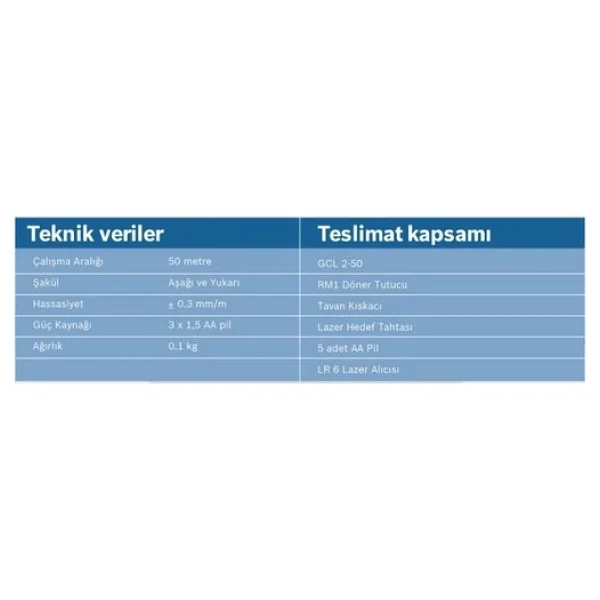 Bosch Gcl 2-50 + Lr6 Alıcılı Lazer Hizalama Seti - Görsel 4