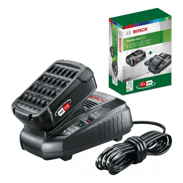 Bosch Pba 18 V 2.5 Ah Yedek Akü + Al 1830 Cv Şarj Cihazı - Görsel 5