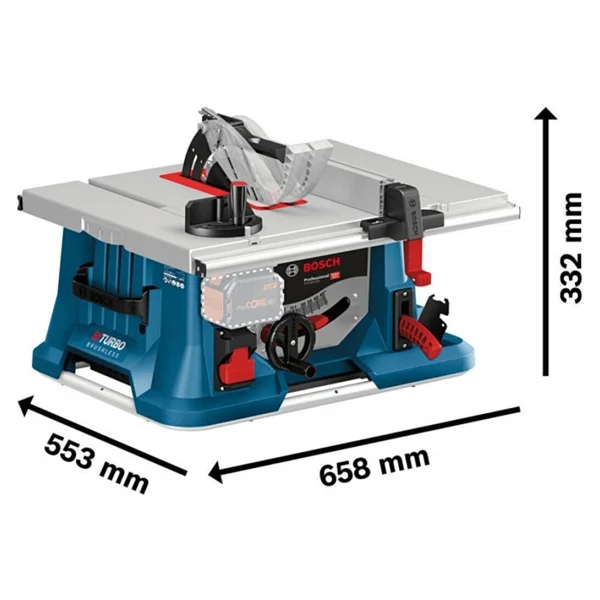 Bosch Gts 18v-216 Aküsüz Tezgah Tipi Daire Testere - Görsel 3