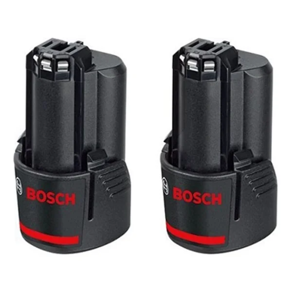 Bosch 2 x GBA 12 V 2 Ah Yedek Akü + GAL 12V-40 Şarj Cihazı - Görsel 4