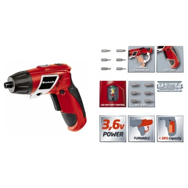 Cat Dx1110 3.6 V 1.5 Ah Akıllı Şarjlı Tornavida - Görsel 2