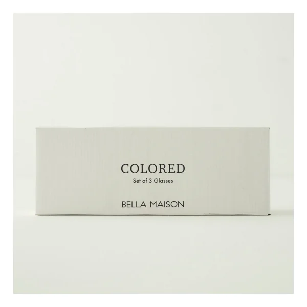 Bella Maison Colored 3'lü Bardak Seti (380 cc) - Görsel 7