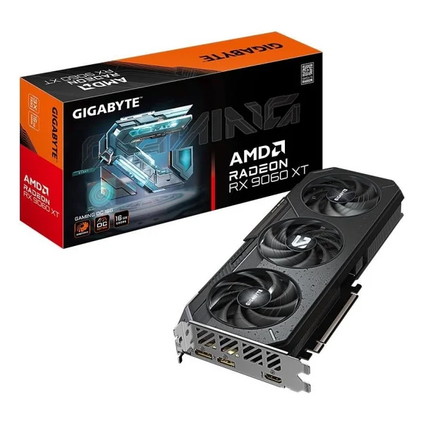 Gigabyte Radeon RX 9060 Xt Gaming Oc 16 GB Gddr6 128 Bit Ekran Kartı Üçlü Fan Soğutma Ve Hdmı Çıkışı - Görsel 3