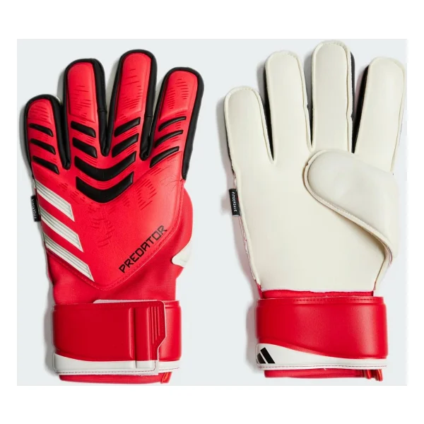 Adidas Predator Match Fingersave Jh3802 Kırmızı Kaleci Eldiveni - Görsel 3