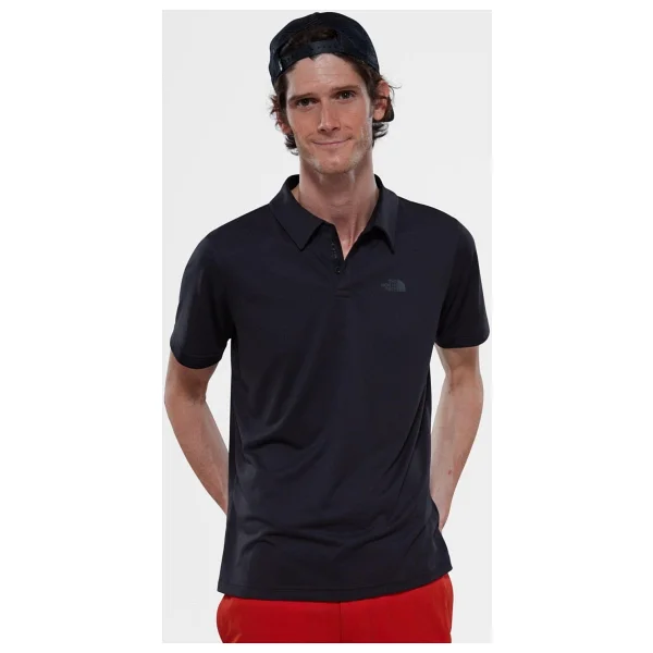 The North Face Tanken Nf0a2wazjk31 Siyah Kısa Kollu Polo Yaka Erkek Tişört - Görsel 8