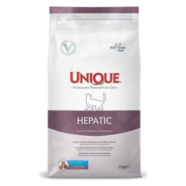 Unique Hepatic Tavuklu Ve Pirinçli 2 Kg Kedi Maması - Görsel 3