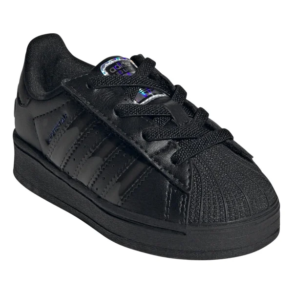 Adidas Superstar LED Lights Comfort Closure El I Js1295 Siyah Bebek Spor Ayakkabı - Görsel 2