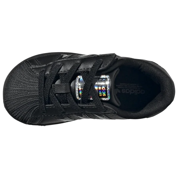 Adidas Superstar LED Lights Comfort Closure El I Js1295 Siyah Bebek Spor Ayakkabı - Görsel 4