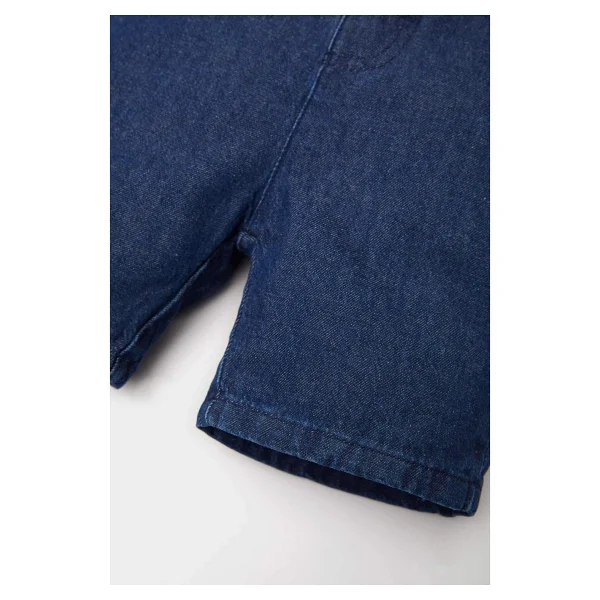 DeFacto Basic Düz Jean Şort Erkek Bebek E8258A525SM - 12 - 18 Ay - Mavi-NM28 - Görsel 4