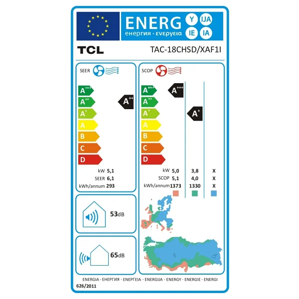 Tcl Elite Plus Tac-18chsd/Xaf1ı A++ 18000 Btu Inverter Duvar Tipi Klima - Görsel 7