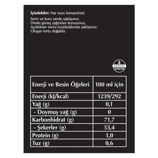 Fersan %100 Nar Ekşisi 330 Gr - Görsel 4