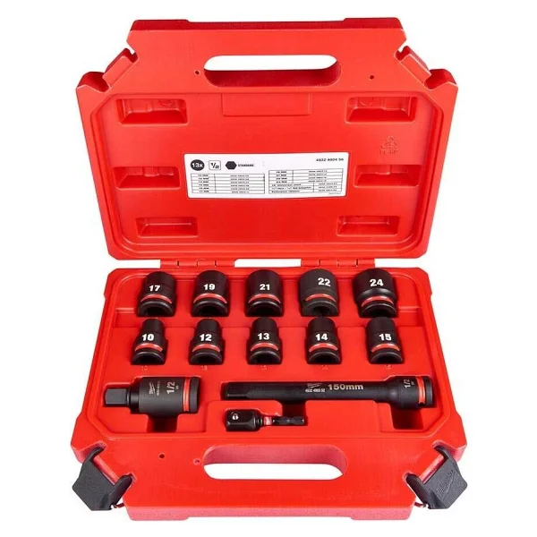Milwaukee 4932480456 Shockwave 1/2 İnç 13 Parça Darbeli Lokma Seti - Görsel 5