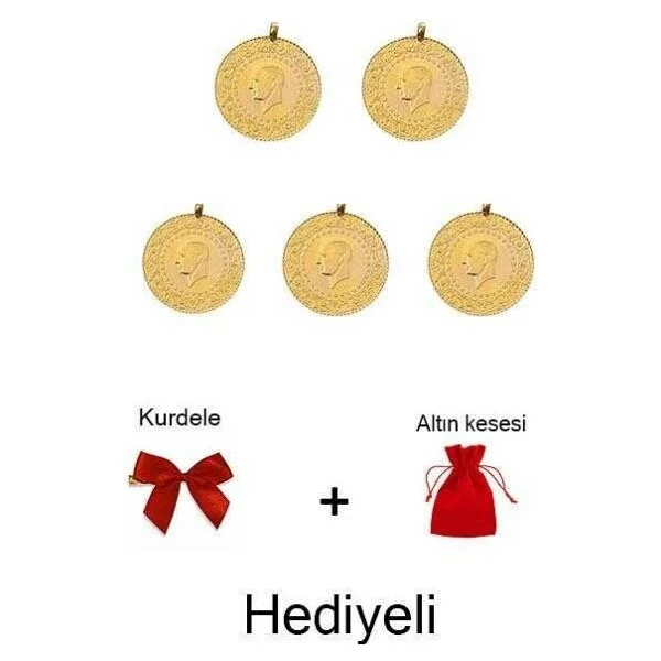 5'li Çeyrek Altın Yeni Tarihli - Görsel 6