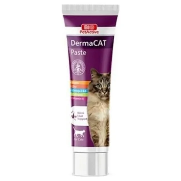 Bio PetActive DermaCat 100 ml Kedi Macunu - Görsel 4