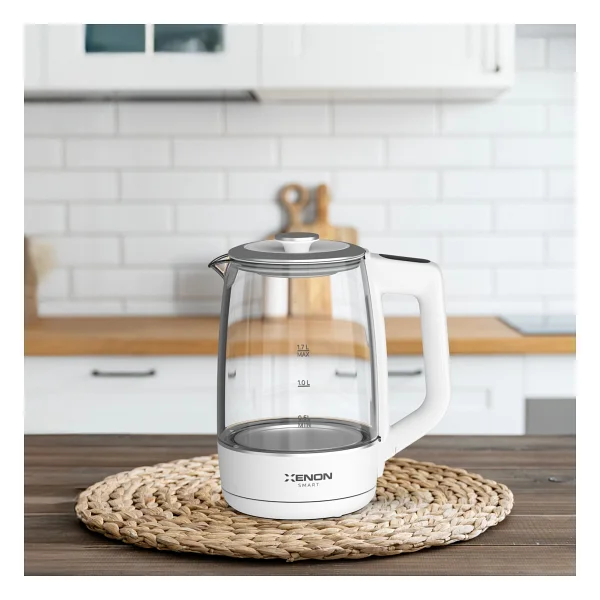 Xenon Smart X7103 2200 W Beyaz 1.7 Lt Cam Kettle - Görsel 7