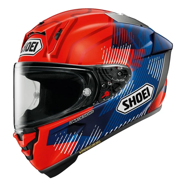 Shoei X-Spirit Pro Marquez 8 Full Face Motor Kaskı - Görsel 6