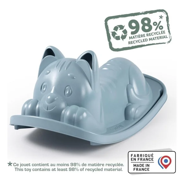 Smoby Life Gri Kedi Efektli Sallanan Tahterevalli 830109 - Görsel 4