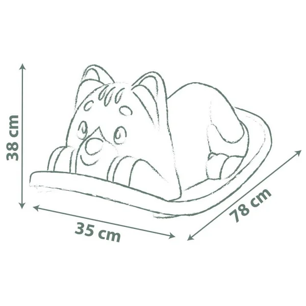 Smoby Life Gri Kedi Efektli Sallanan Tahterevalli 830109 - Görsel 5