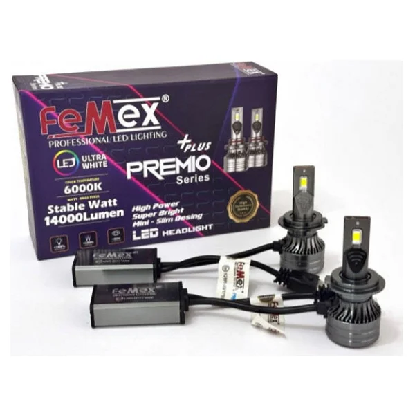 Premio Plus H7 Şimşek Etkili LED Xenon 14000 Lumen - Görsel 4