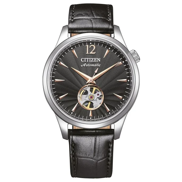 Citizen Automatico Nh9131-14e Deri Kordon Erkek Kol Saati - Görsel 5
