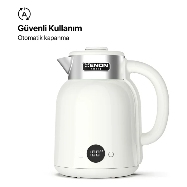 Xenon Smart X7101 2200 W 1.5 Lt Kettle - Görsel 3