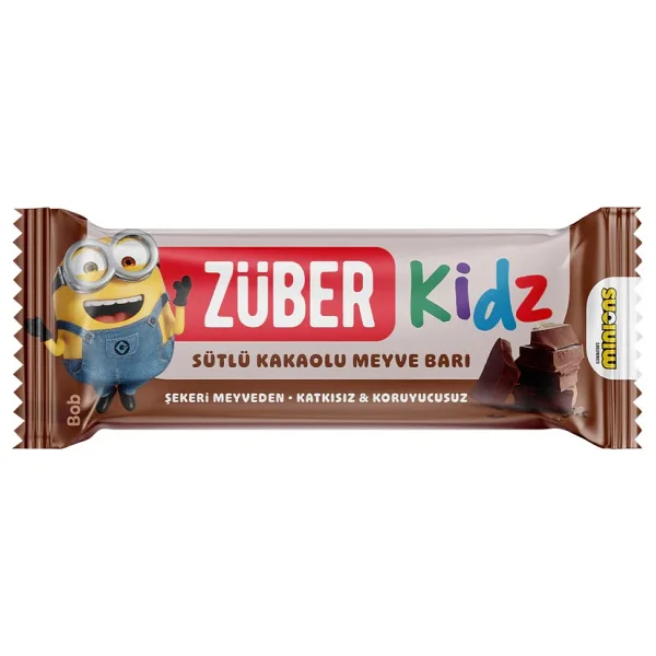 Züber Glutensiz Kidz Kakaolu Meyve Barı 25 Gr - Görsel 3