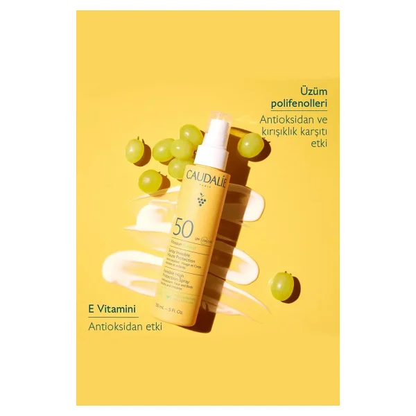 Caudalie Vinosun High Protection Spray Spf50 150 Ml + Caudalie Vinosun After Sun Repairing Lotion 200 Ml - Görsel 2