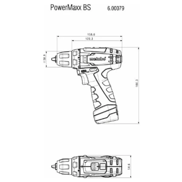 Metabo Şarjlı Vidalama Powermaxx - Görsel 4
