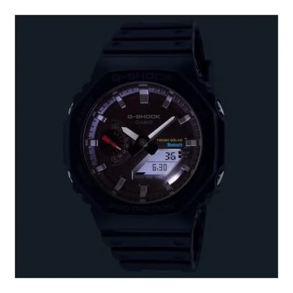 Casio G-Shock Ga-B2100-1adr Silikon Kordon Füme Erkek Kol Saati - Görsel 4