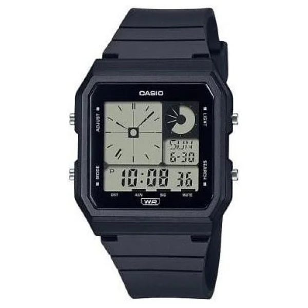 Casio Standart W-218hc-8avdf Silikon Kordon Krem Erkek Kol Saati - Görsel 8