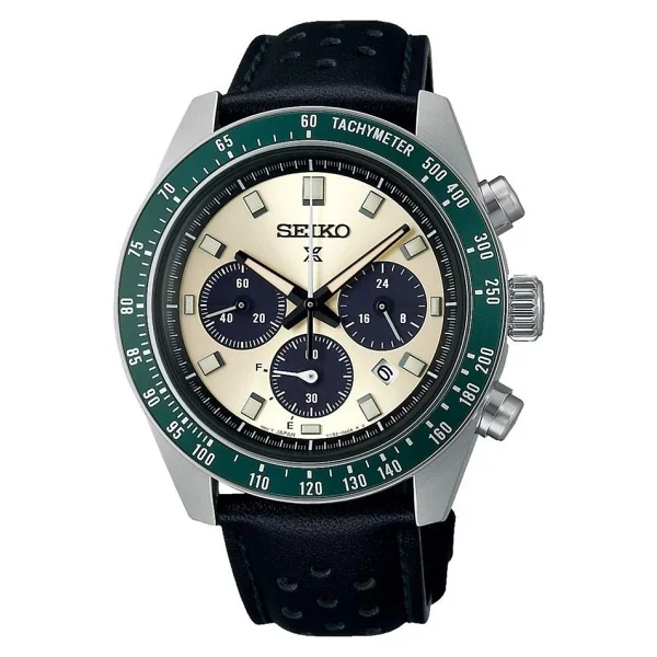 Seiko Prospex Speedtimer Ssc943 Deri Kordon Erkek Kol Saati - Görsel 5