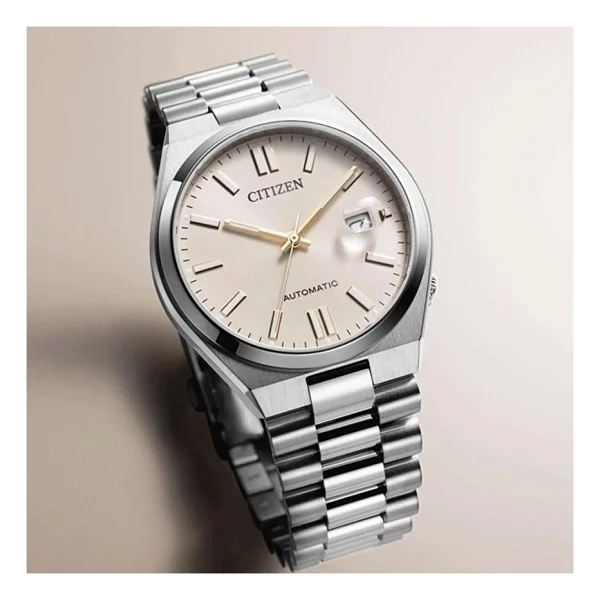Citizen Tsuyosa Nj0151-88w Bej Erkek Kol Saati - Görsel 4