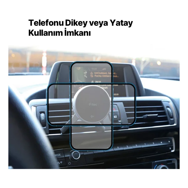 Ttec Aircharger Drive Pro 2ks35s Manyetik Araç Telefon Tutucu - Görsel 3