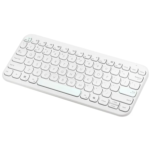 Asus Marshmallow Kw100 Tkl Q Beyaz Kablosuz Klavye - Görsel 3