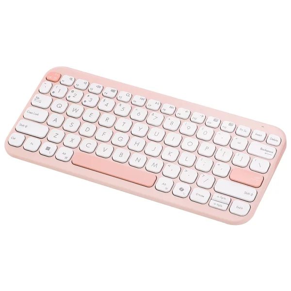 Asus Marshmallow Kw100 Tkl Q Pembe Kablosuz Klavye - Görsel 2