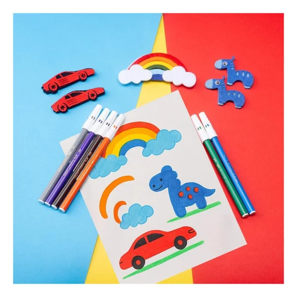 Faber-Castell 20'li Keçeli Kalem Seti - Görsel 7