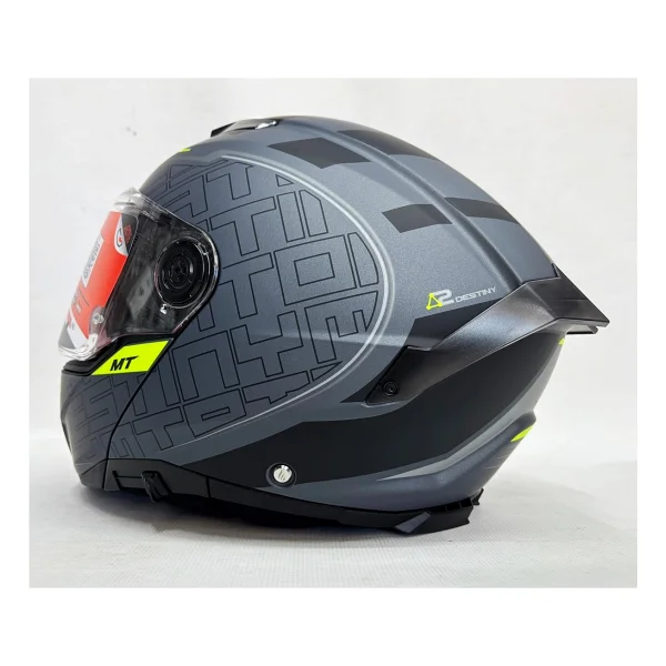 Mt Atom 2 Sv Destiny Çene Açılır Motor Kaskı - Görsel 2