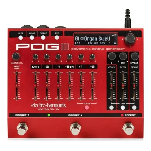 Electro Harmonix Pog3 Polyphonic Octave Generator Pedal - Görsel 4