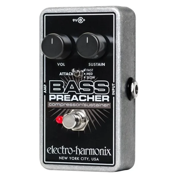 Electro Harmonix Bass Preacher Compression Sustainer Pedal - Görsel 2