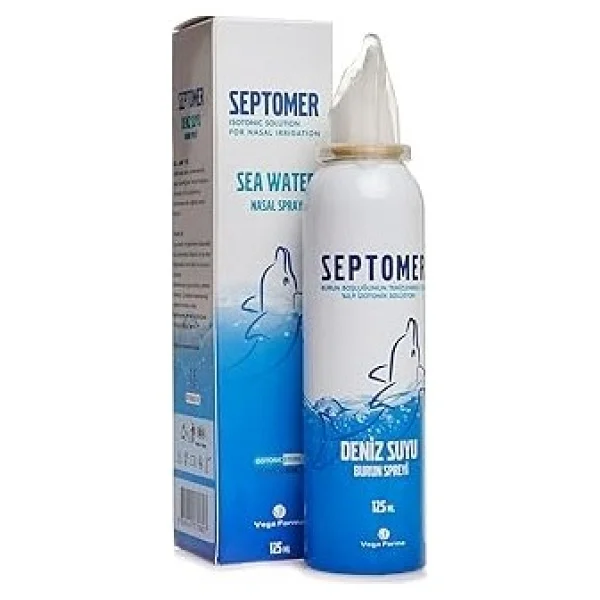 Septomer İzotonik Solüsyon Okyanus Deniz Suyu 125 Ml Burun Spreyi - Görsel 2