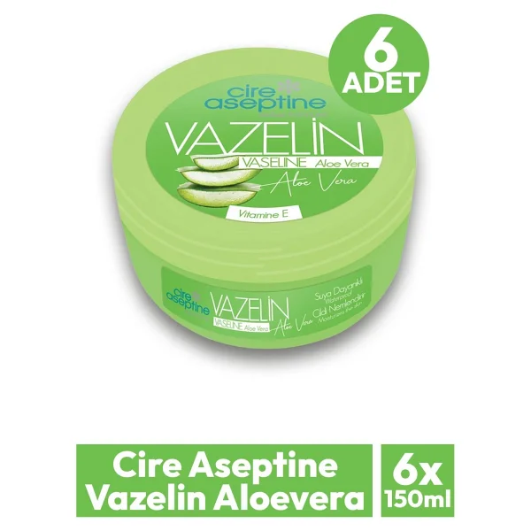 Cire Aseptine Aloevera Vazelin 150 Ml 6 Adet - Görsel 3