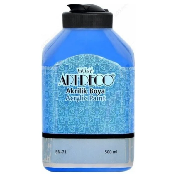 Artdeco 500 Ml 3015 Ateş Kırmızı Akrilik Boya - Görsel 8