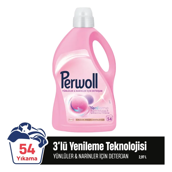 Perwoll Sıvı Deterjan 50 Yıkama 3 Lt - Görsel 8