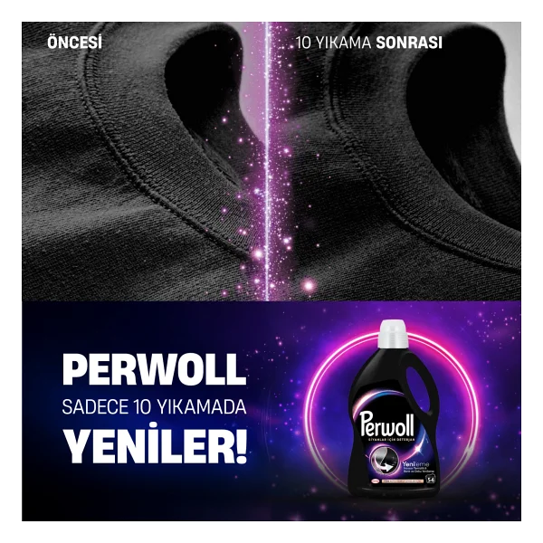Perwoll Yenileme Siyahlar İçin Sıvı Deterjan 54 Yıkama 2.97 Lt - Görsel 9