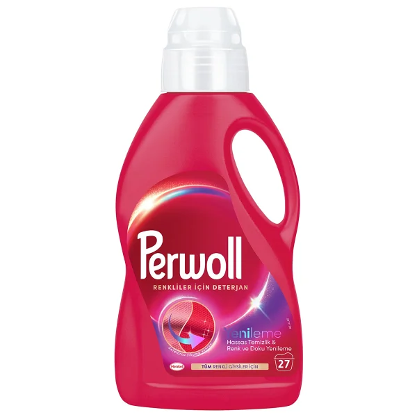Perwoll Yenileme Renkliler için Sıvı Deterjan 27 Yıkama 1.485 lt - Görsel 5